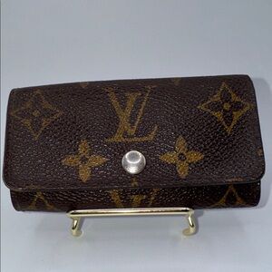 Louis Vuitton Multicles Monogram 4 Key Case Key Holder